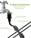 Ferrisland 164FT Drip Irrigation Automatic Garden Watering System Kit