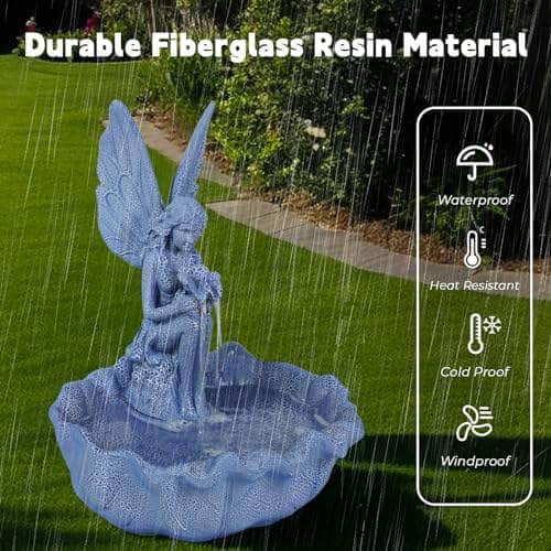 Ferrisland Angel Fairy Water Fountain Ferrisland