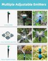 Ferrisland Automatic Drip Irrigation Kit - 131FT Garden Watering System