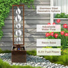 Ferrisland Garden Stainless Steel Water Fountain Outdoor