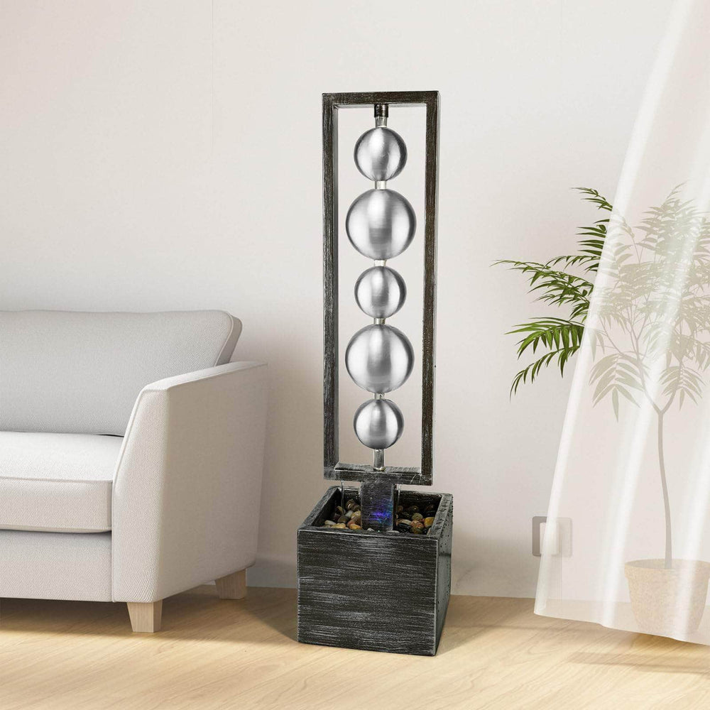 Ferrisland Garden Stainless Steel Water Fountain Outdoor Ferrisland