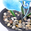 Ferrisland Tabletop Metal Compact Desktop Fountain with LED Lights