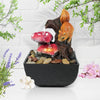 Ferrisland Tabletop Water Fountain Indoor Squirrels