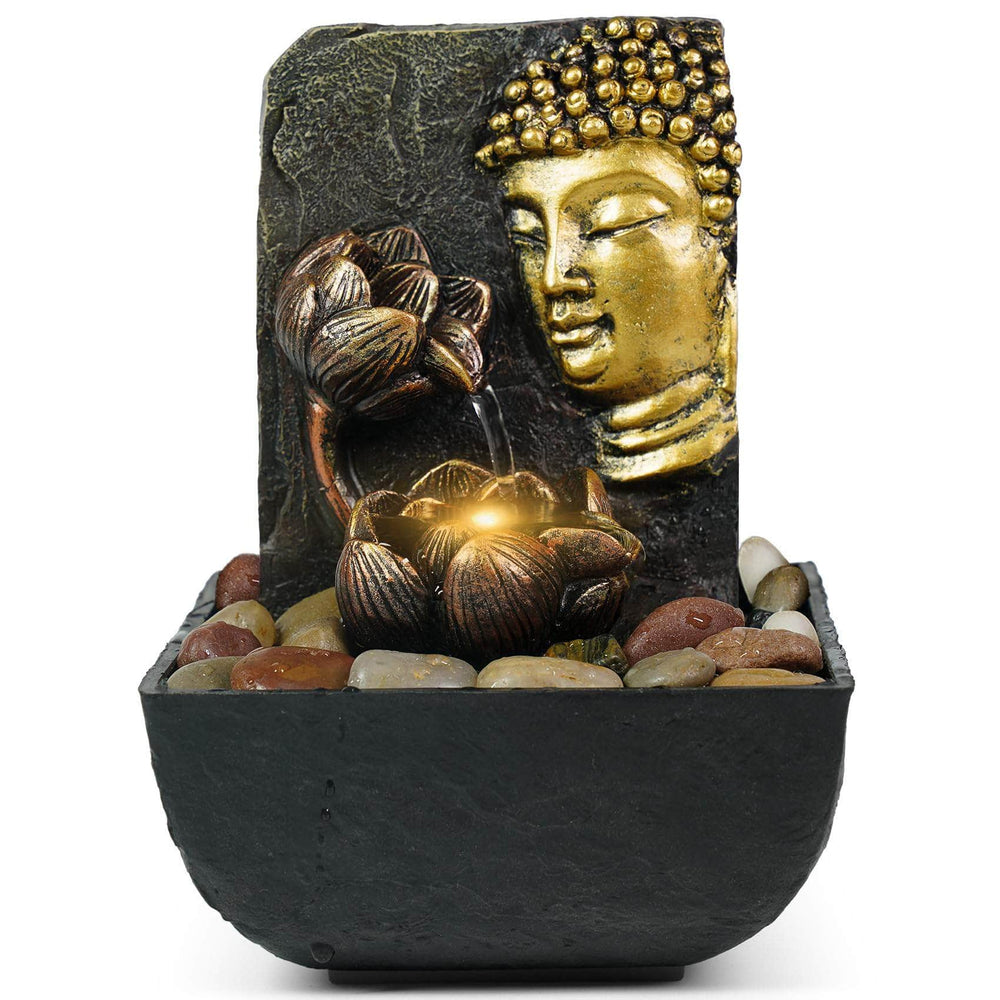 Ferrisland Water Fountain Buddha Indoor Ferrisland