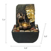 Ferrisland Water Fountain Buddha Indoor