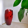 Solar Powered Red Outdoor Fountain 20'H