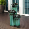 Solar Powered Water Fountain with LED Lights 20