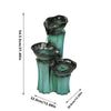 Solar Powered Water Fountain with LED Lights 20