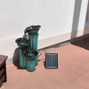 Solar Powered Water Fountain with LED Lights 20