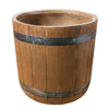 Classic Fiber Clay Barrel Flowerpot Sets