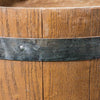 Classic Fiber Clay Barrel Flowerpot Sets