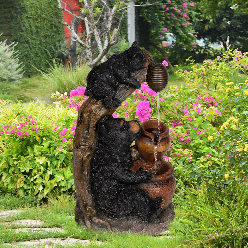 Ferrisland® Dancing Bear Water Fountain Ferrisland