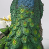 Ferrisland® Green Feathered Peacock Fountain