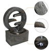 Ferrisland® Muted Neutral Circular Water Fountain