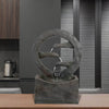Ferrisland® Muted Neutral Circular Water Fountain