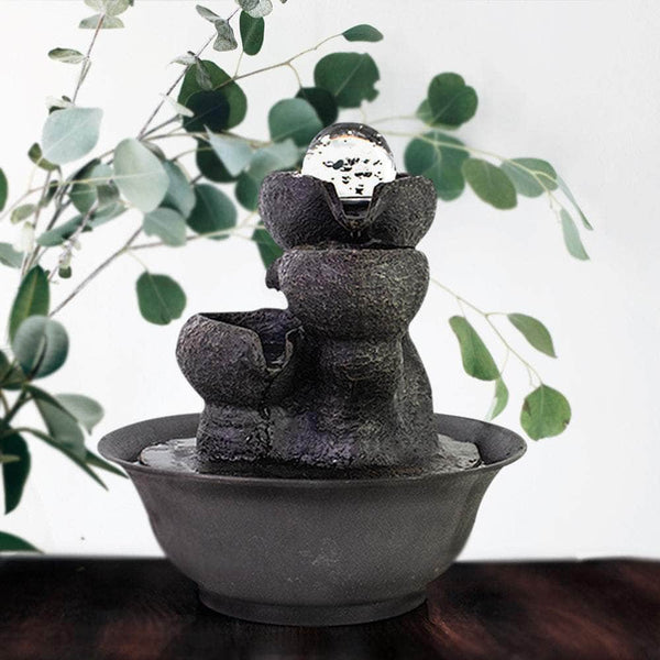 Fontaine 3個セット GFRC Triple Fountains | Triple Matterhorn Fountain Kit | Blue Thumb