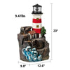Ferrisland® Solitude Lighthouse Water Fountain