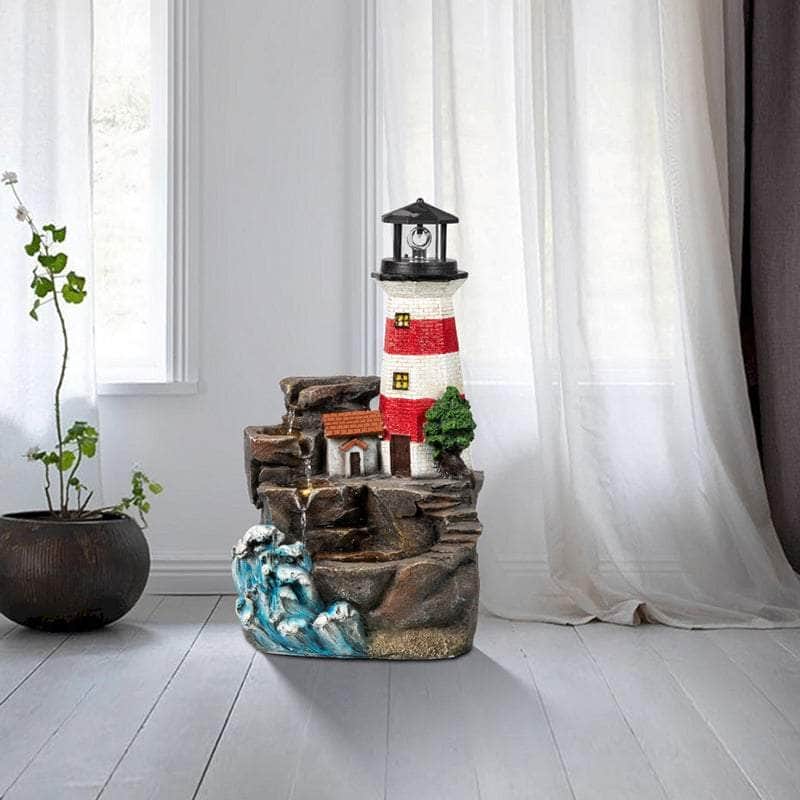 Ferrisland® Solitude Lighthouse Water Fountain Ferrisland