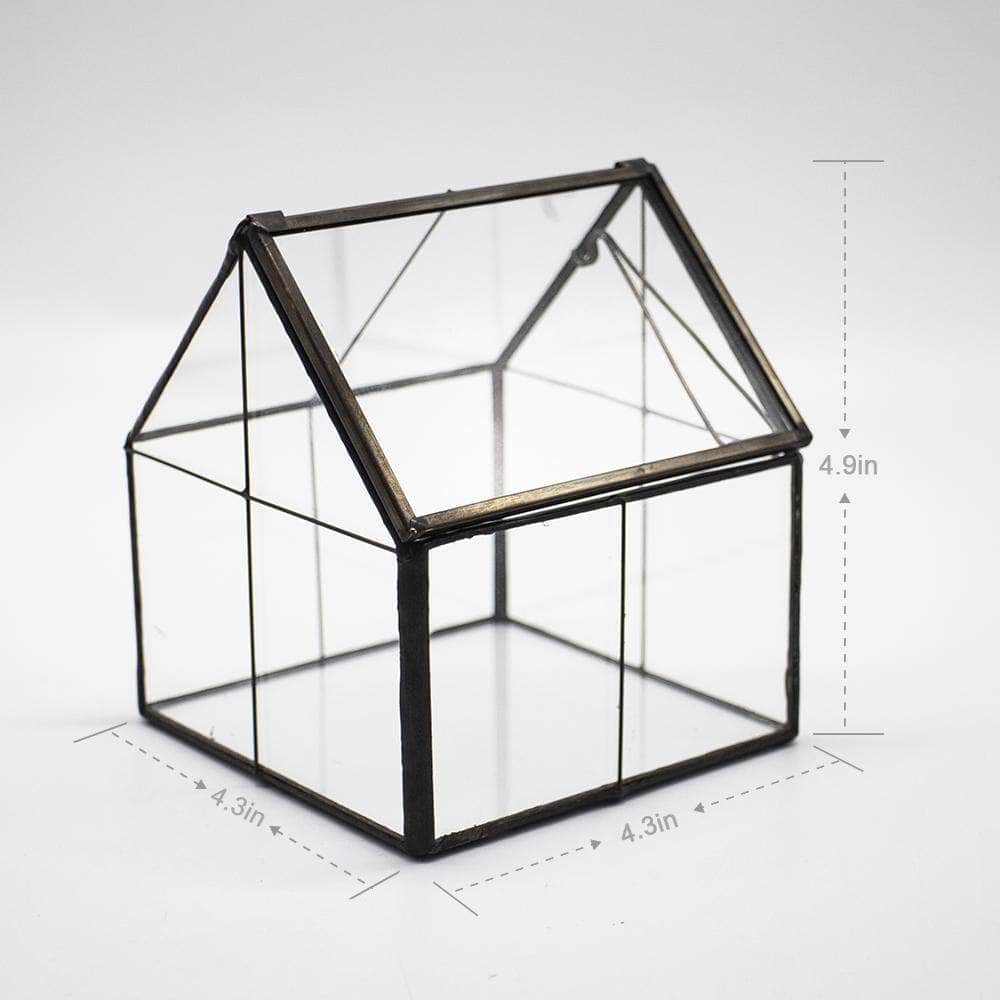Ferrisland® Indoor Wardian Glass Terrarium