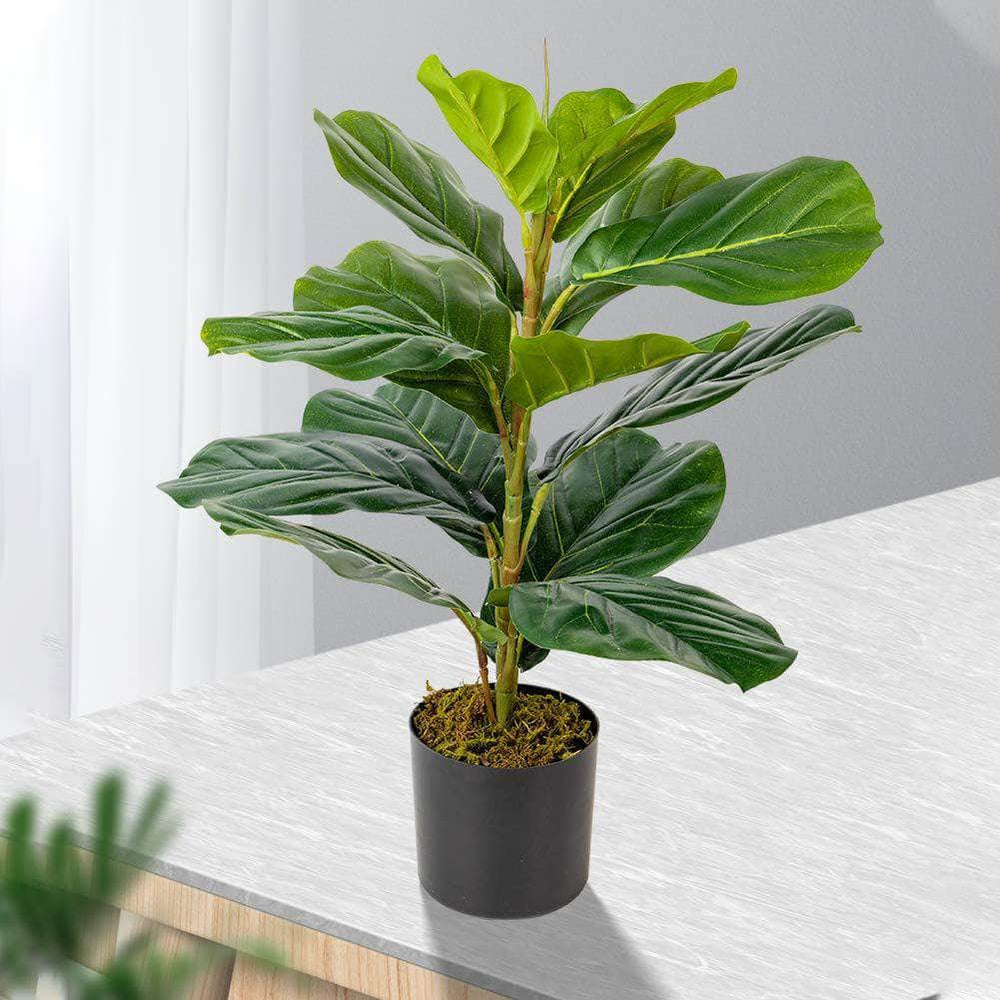 Potted Fiddle Leaf Fig Artificial Tree