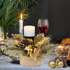 Ferrisland Christmas Décor Candle Holder