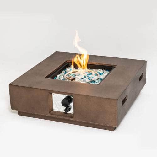 28inTable Propane Fire Pit Patio LIMOR
