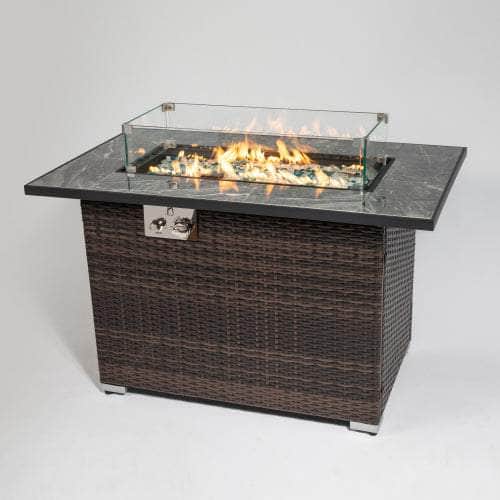 44inch Outdoor Fire Pit Table Ferrisland