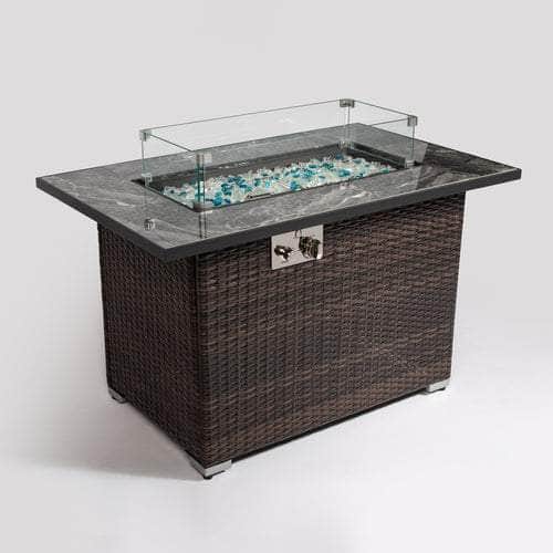 44inch Outdoor Fire Pit Table Ferrisland