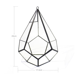 Black Diamond Geometric Terrarium