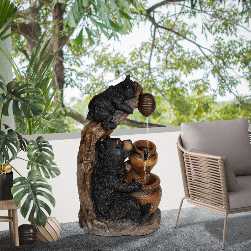 Ferrisland® Dancing Bear Water Fountain Ferrisland