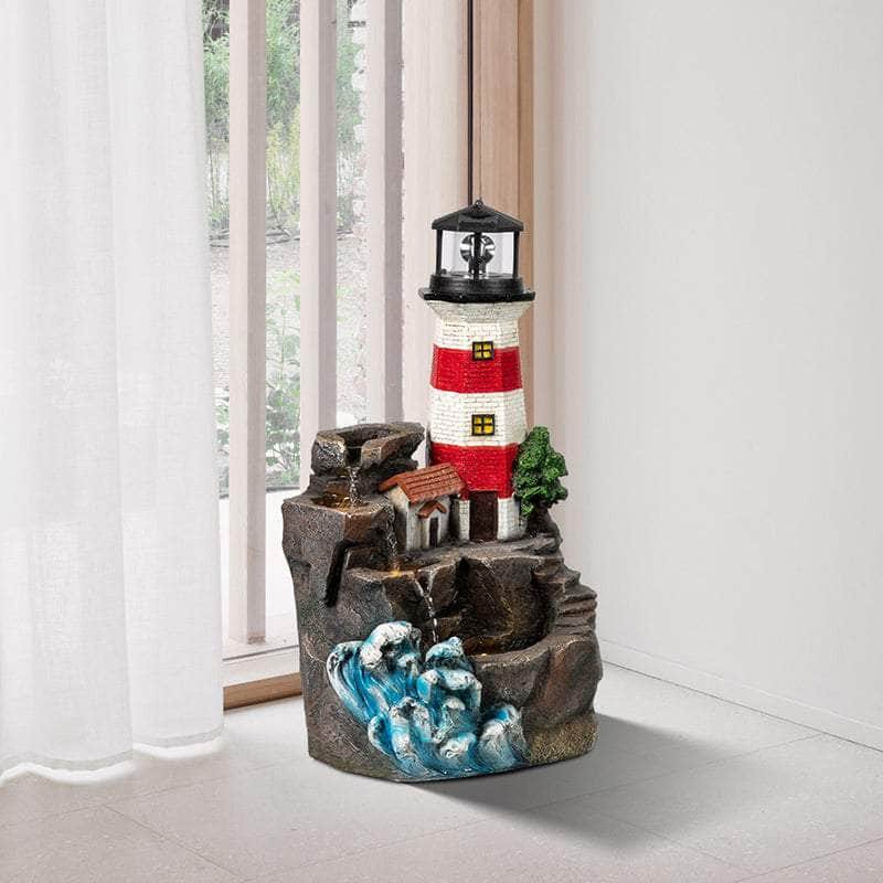 Ferrisland® Solitude Lighthouse Water Fountain Ferrisland