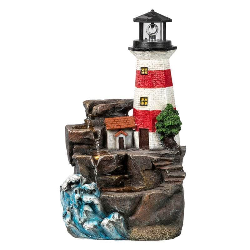 Ferrisland® Solitude Lighthouse Water Fountain Ferrisland
